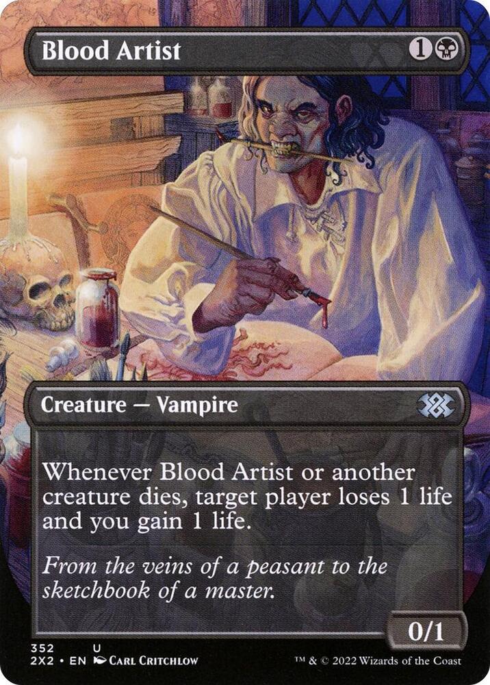 Blood Artist (Borderless) - Double Masters 2022 - 352 - Normal
