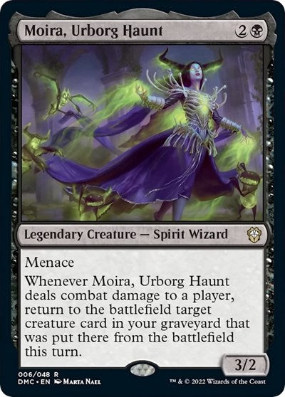 Moira, Urborg Haunt - Commander: Dominaria United - 6