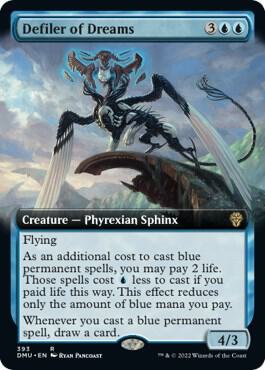 Defiler of Dreams (Extended Art) - Dominaria United - 393 - Foil