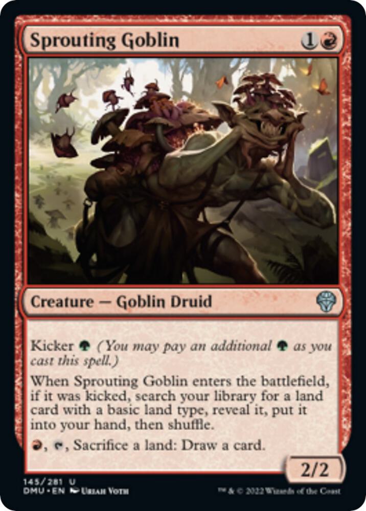 Sprouting Goblin - Dominaria United - 145 - Normal