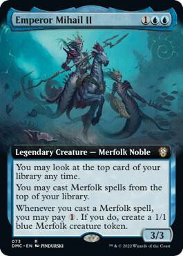Emperor Mihail II (Extended Art) - Commander: Dominaria United - 73 - Normal
