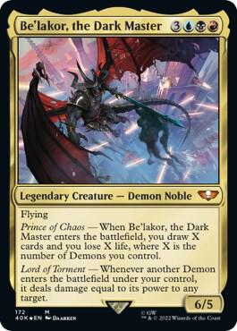 Be'lakor, the Dark Master - Universes Beyond: Warhammer 40,000 - 172 - Foil