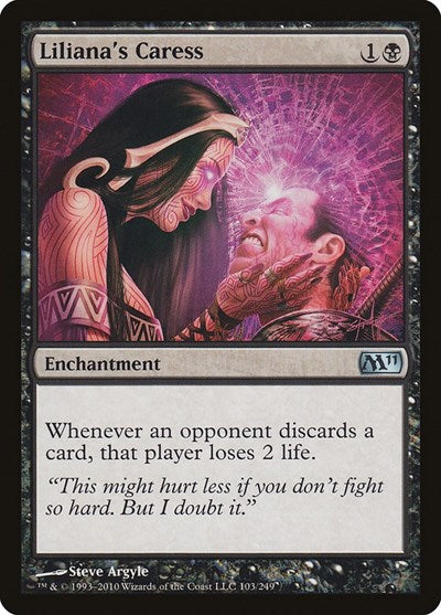 Liliana's Caress - Magic 2011 (M11) - 103