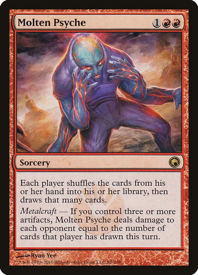 Molten Psyche - Scars of Mirrodin - 98 - Normal