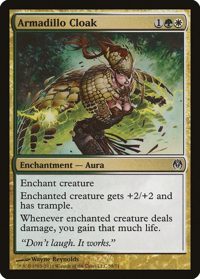 Armadillo Cloak - Duel Decks: Phyrexia vs. the Coalition - 58 - Normal