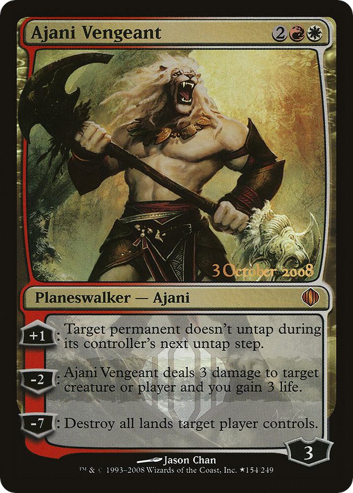 Ajani Vengeant - Launch Party & Release Event Promos - 154 - Foil