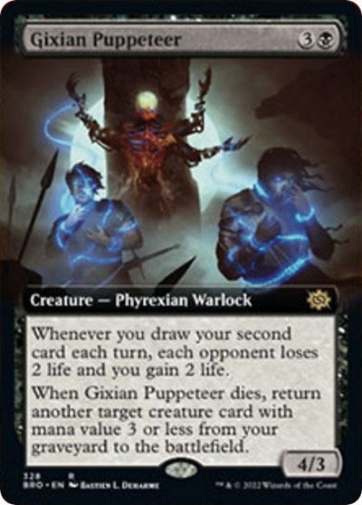 Gixian Puppeteer (Extended Art) - The Brothers' War - 328