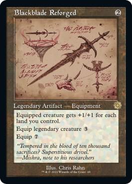 Blackblade Reforged (Schematic) - The Brothers' War: Retro Frame Artifacts - 69 - Normal