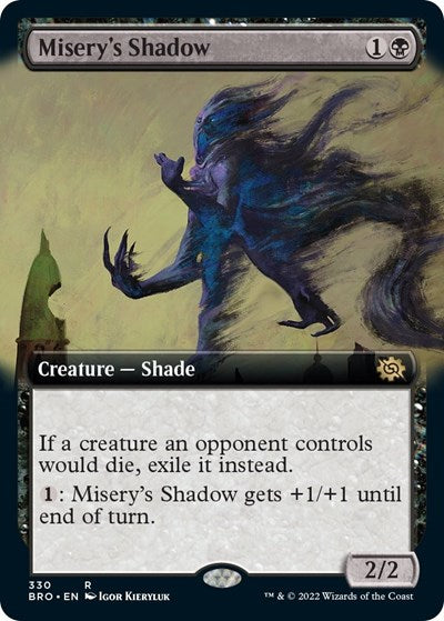 Misery's Shadow (Extended Art) - The Brothers' War - 330