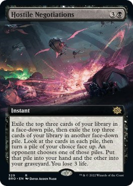 Hostile Negotiations (Extended Art) - The Brothers' War - 329