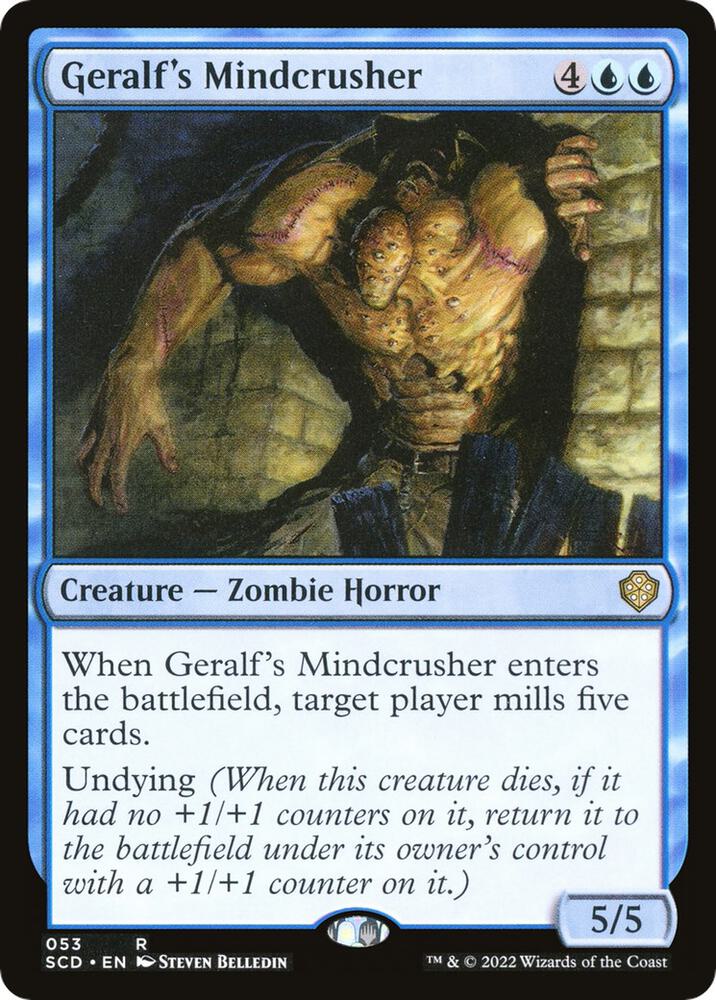 Geralf's Mindcrusher - Starter Commander Decks - 53 - Normal