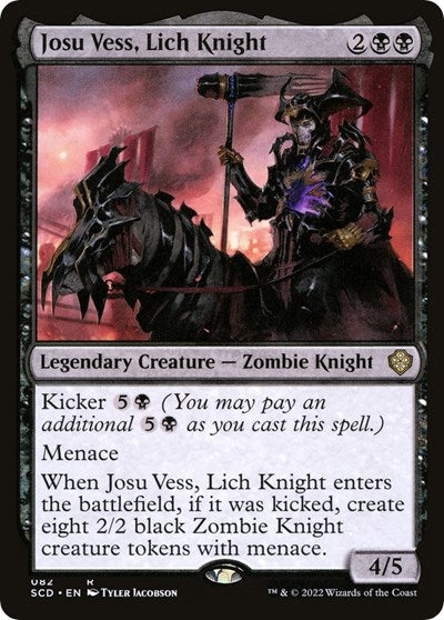 Josu Vess, Lich Knight - Starter Commander Decks - 82
