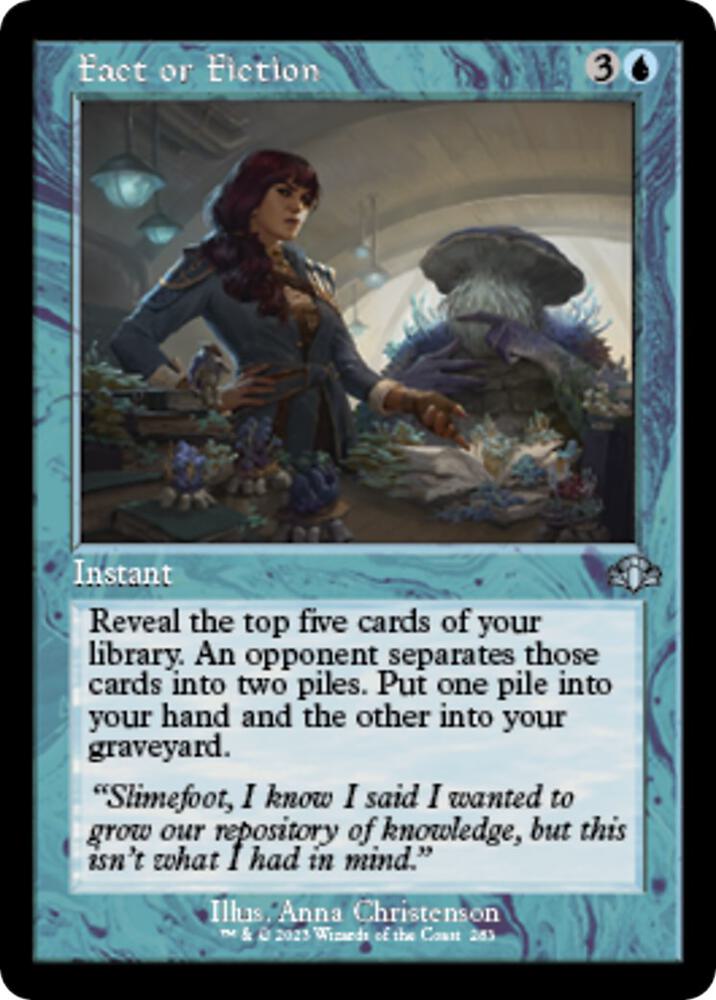 Fact or Fiction (Retro Frame) - Dominaria Remastered - 283 - Normal