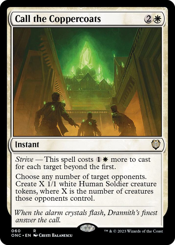 Call the Coppercoats - Commander: Phyrexia: All Will Be One - 60 - Normal