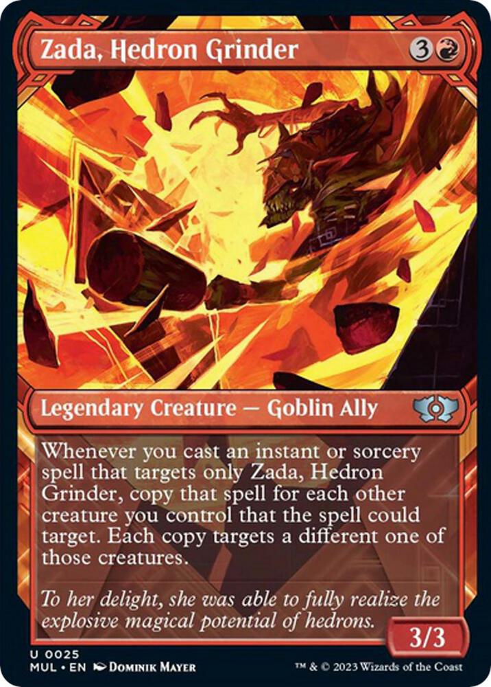 Zada, Hedron Grinder - March of the Machine: Multiverse Legends - 25 - Foil