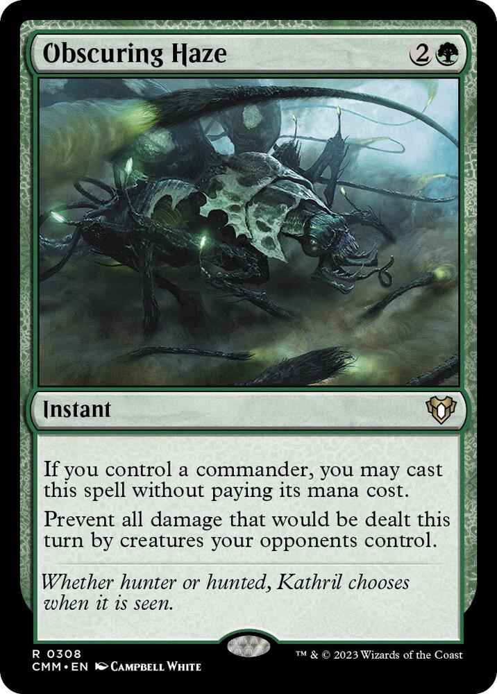 Obscuring Haze - Commander Masters - 308 - Normal