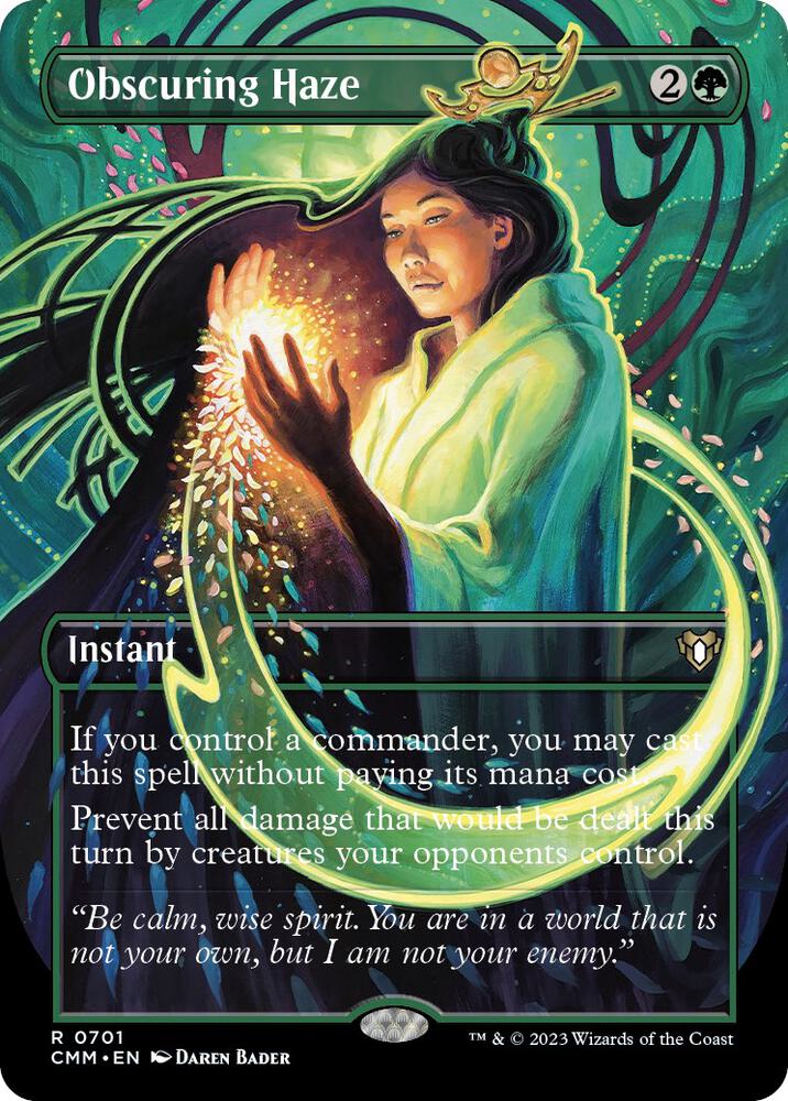 Obscuring Haze (Borderless) - Commander Masters - 701 - Normal