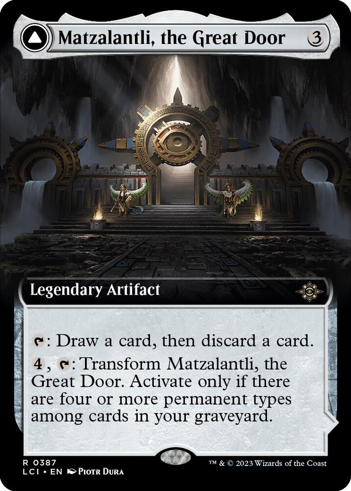 Matzalantli, the Great Door (Extended Art) - The Lost Caverns of Ixalan - 387 - Foil