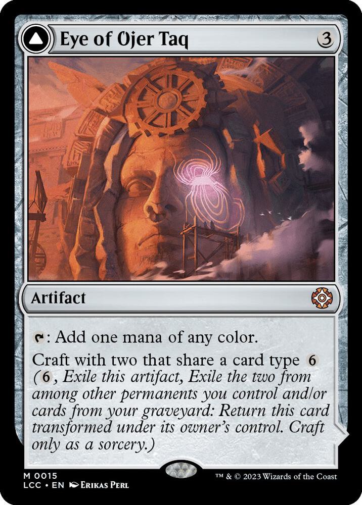 Eye of Ojer Taq - Commander: The Lost Caverns of Ixalan - 15 - Foil