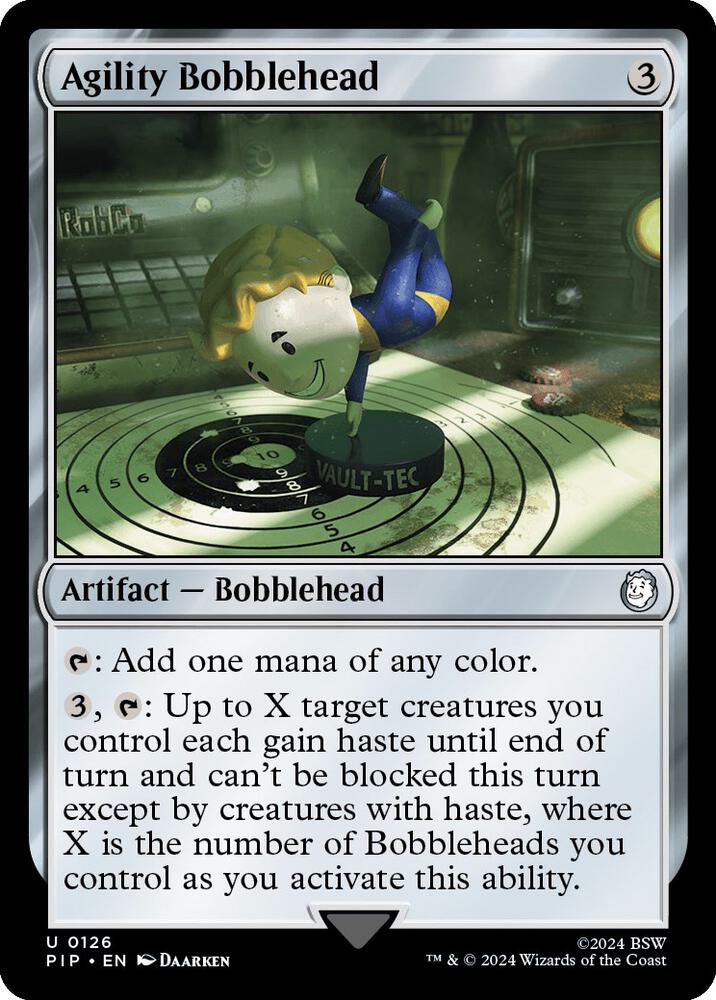 Agility Bobblehead - Universes Beyond: Fallout - 126 - Normal