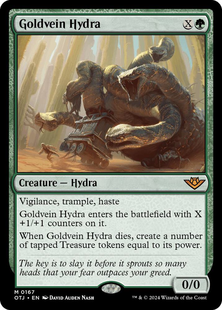 Goldvein Hydra - Outlaws of Thunder Junction - 167 - Normal