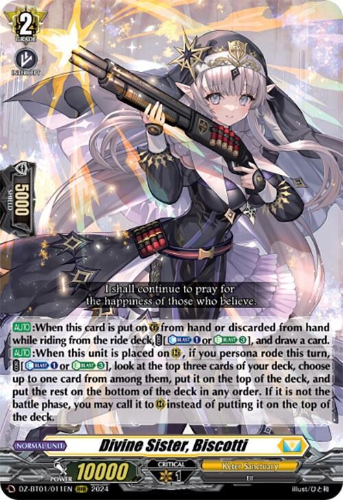 Divine Sister, Biscotti (RRR)