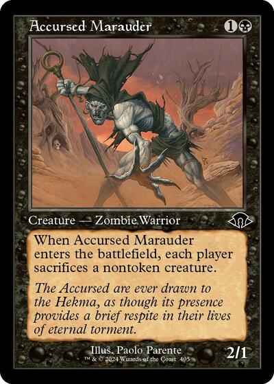 Accursed Marauder (Retro Frame) - Modern Horizons 3 - 405
