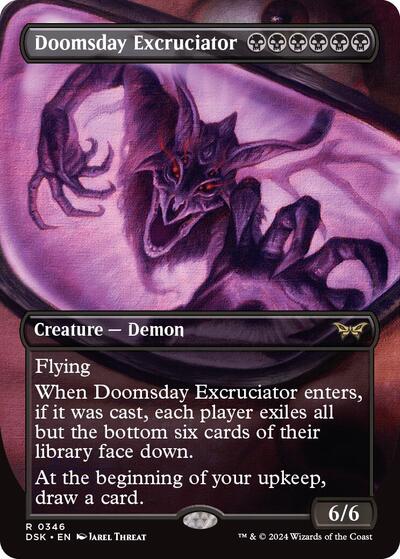Doomsday Excruciator (Borderless) - Duskmourn: House of Horror - 346