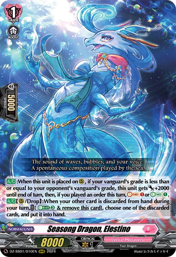 Seasong Dragon, Elestino (RRR)