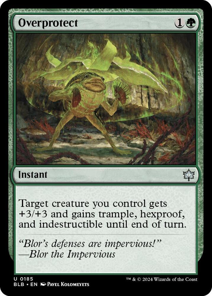 Overprotect - Bloomburrow - 185 - Normal