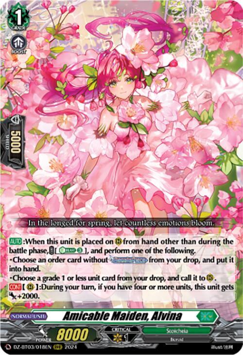 Amicable Maiden, Alvina (RRR)