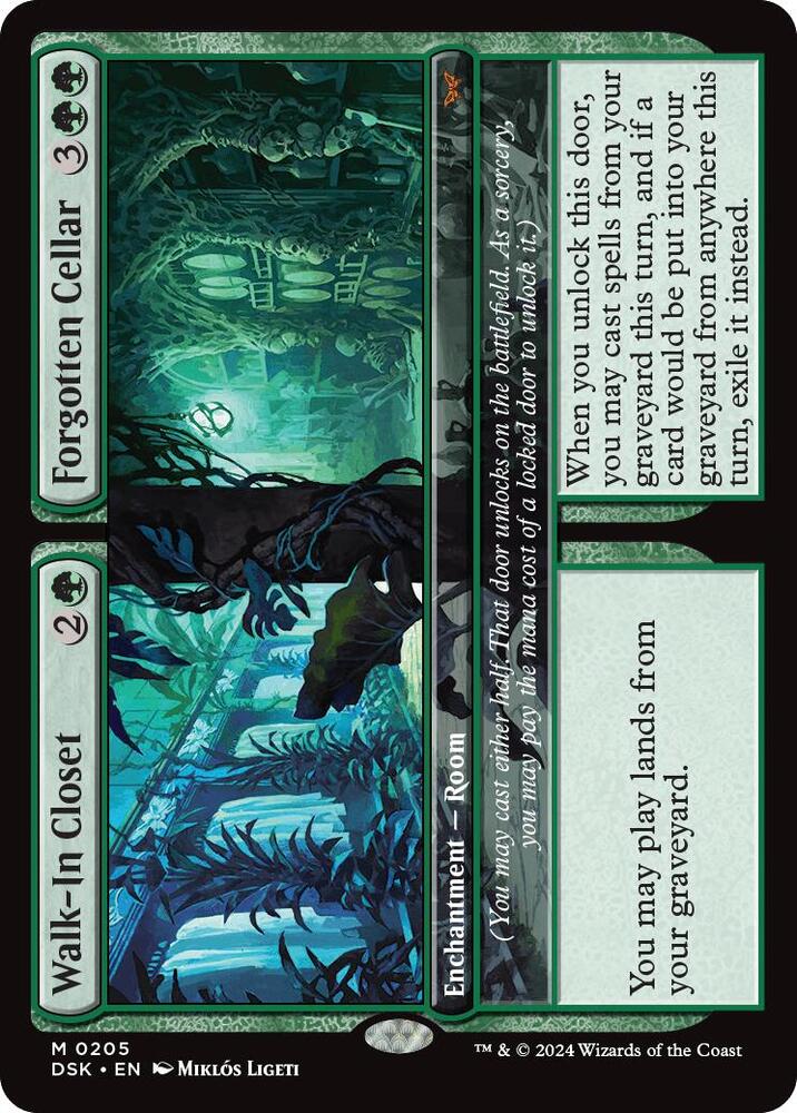 Walk-In Closet // Forgotten Cellar - Duskmourn: House of Horror - 205 - Normal