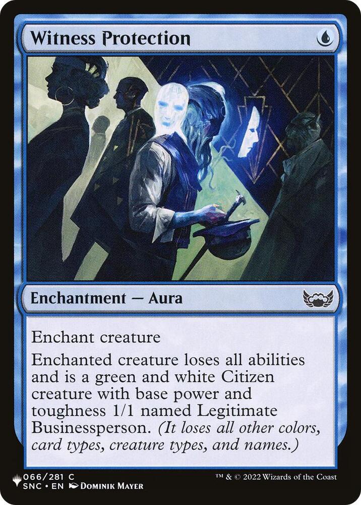 Witness Protection - The List Reprints - 066/281 - Normal
