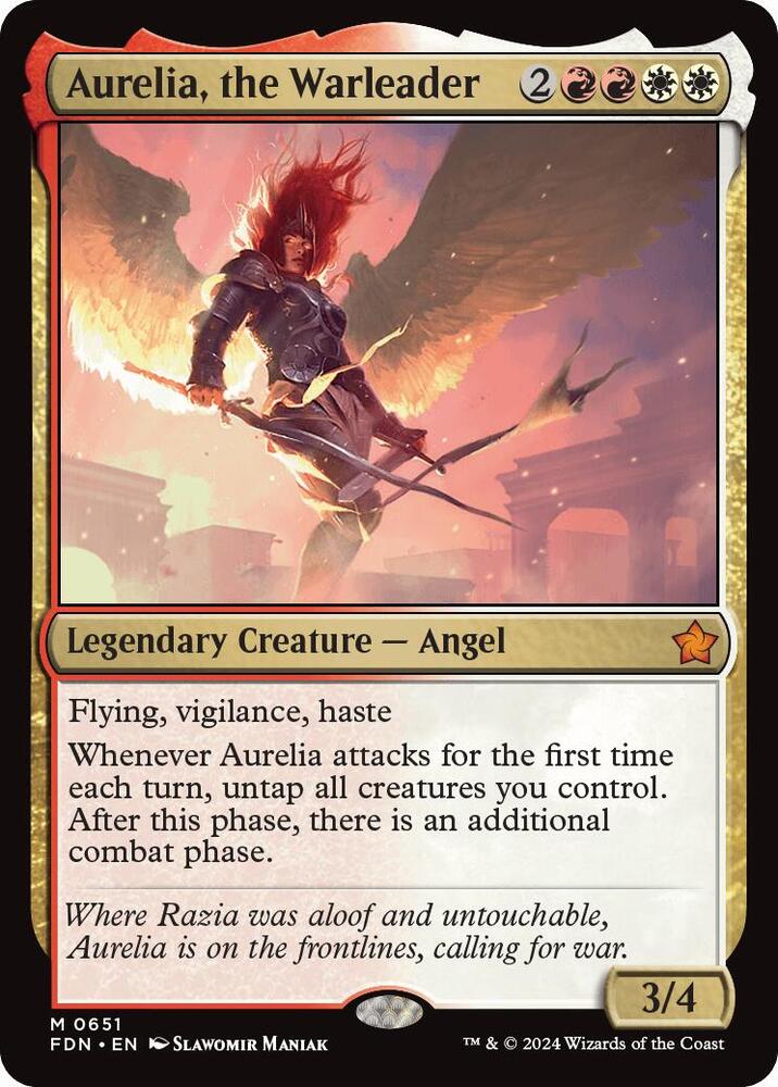 Aurelia, the Warleader - Foundations - 651 - Normal