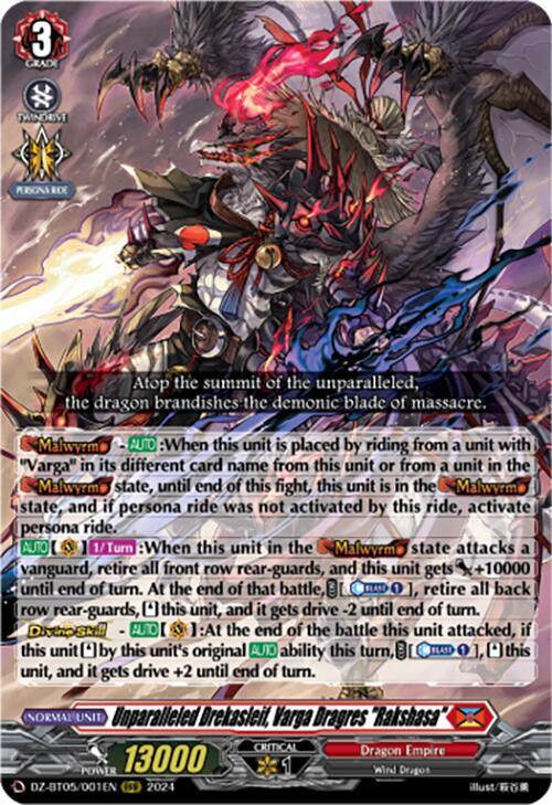 Unparalleled Drekasleif, Varga Dragres "Rakshasa" (RRR)