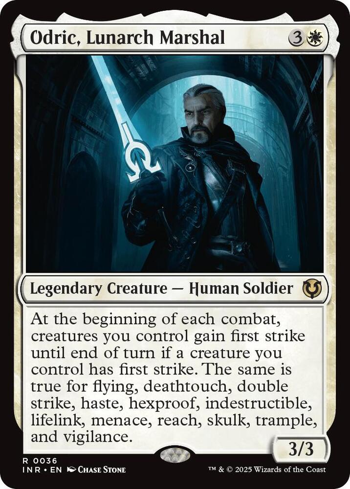Odric, Lunarch Marshal - Innistrad Remastered - 36 - Foil