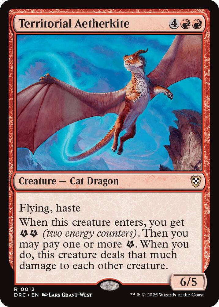 Territorial Aetherkite - Commander: Aetherdrift - 12 - Normal