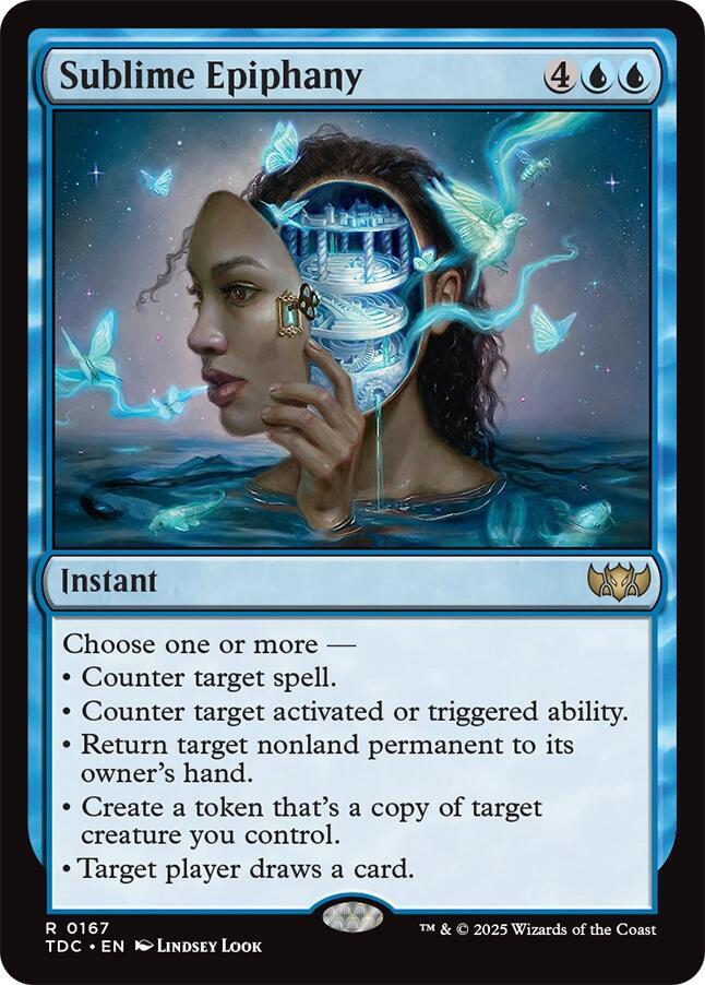 Sublime Epiphany - Commander: Tarkir: Dragonstorm - 167 - Normal