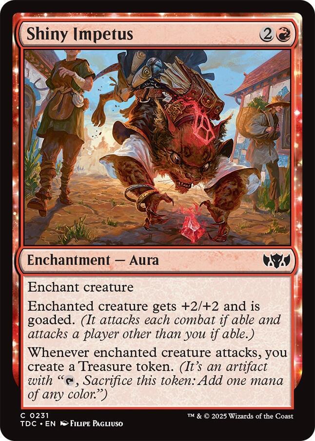 Shiny Impetus - Commander: Tarkir: Dragonstorm - 231 - Normal
