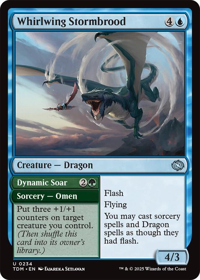 Whirlwing Stormbrood - Tarkir: Dragonstorm - 234 - Normal