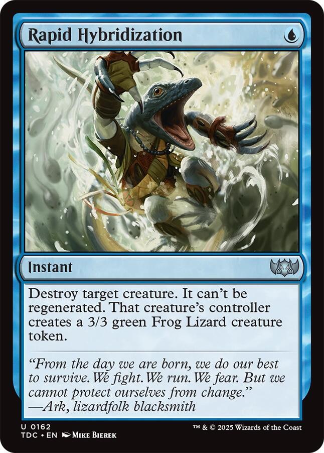 Rapid Hybridization - Commander: Tarkir: Dragonstorm - 162 - Normal