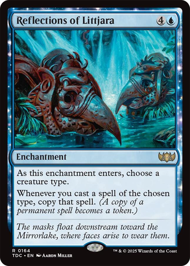 Reflections of Littjara - Commander: Tarkir: Dragonstorm - 164 - Normal