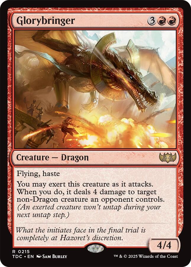 Glorybringer - Commander: Tarkir: Dragonstorm - 215 - Normal