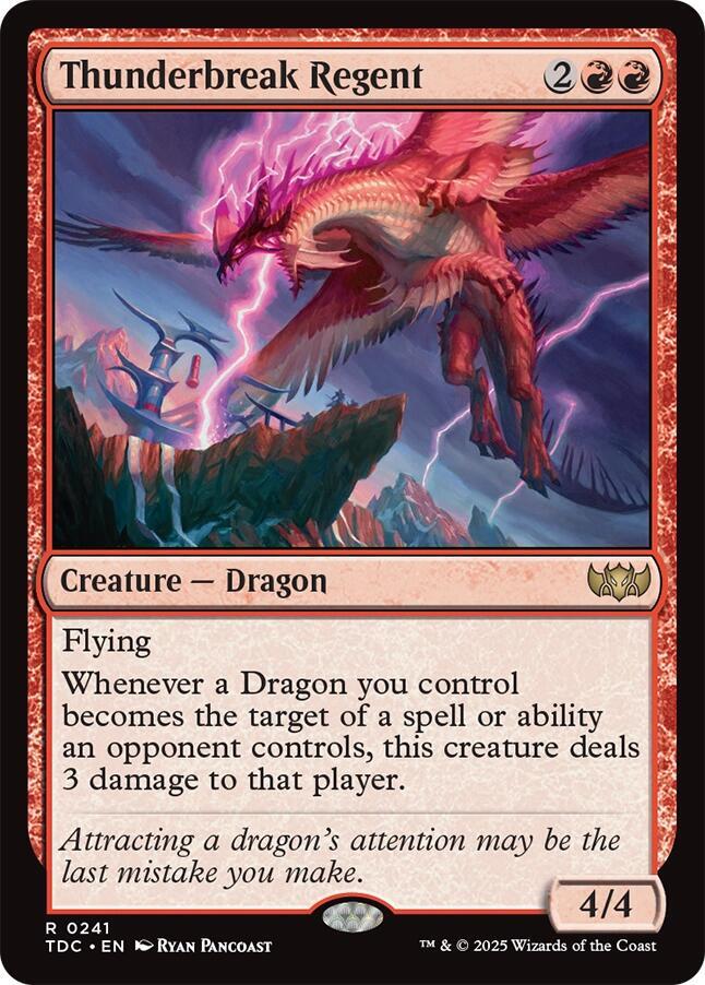 Thunderbreak Regent - Commander: Tarkir: Dragonstorm - 241 - Normal