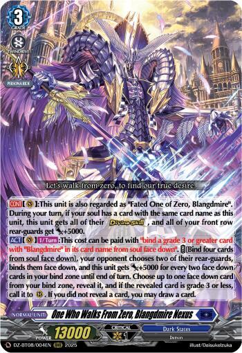 One Who Walks From Zero, Blangdmire Nexus (RRR)