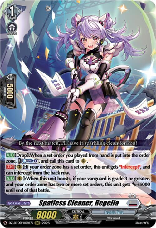 Spatless Cleaner, Regelia (RRR)