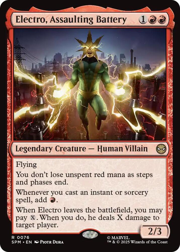 Electro, Assaulting Battery - Marvel's Spider-Man - 76 - Normal