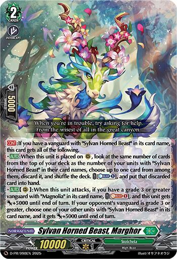 Sylvan Horned Beast, Marghor (D-PR)
