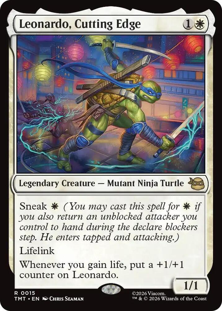 Leonardo, Cutting Edge - Teenage Mutant Ninja Turtles - 15 - Normal
