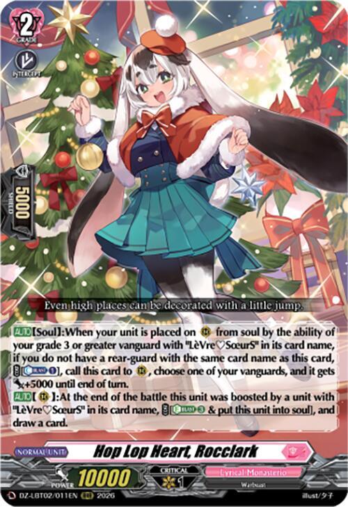 Hop Lop Heart, Rocclark (RRR)